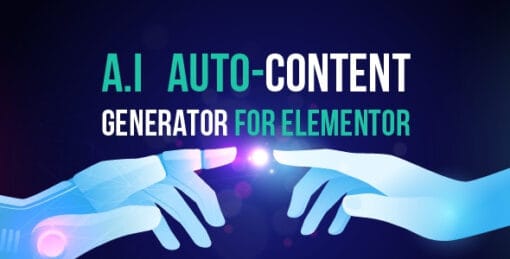 A.I Autocontent for Elementor