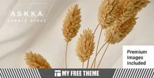 Askka - Candle Shop Wordpress Gpl Theme