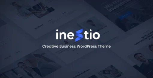 Inestio - Business & Creative WordPress Gpl Theme