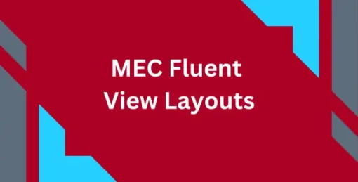 MEC Fluent View Layouts Plugin