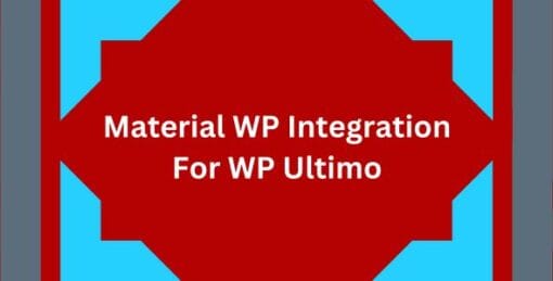 Material WP Integration For WP Ultimo