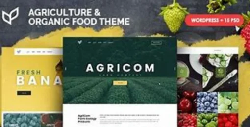 Agricom - Agriculture & Organic Food WordPress Theme - LLL