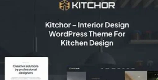 Kitchor - Interior Design WordPress Gpl Theme